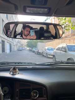 آیینه وسط خودرو کرو ( خم)