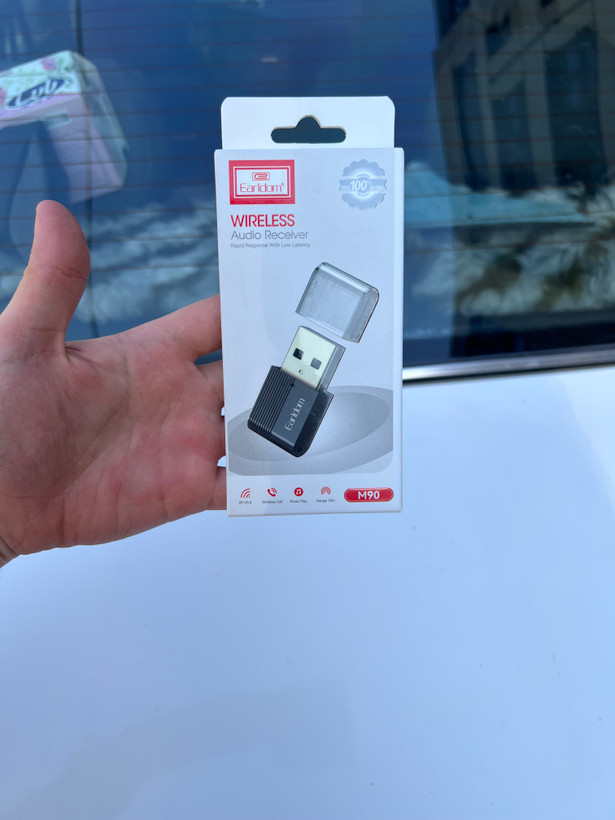 دانگل بلوتوث USB ضبط خودرو | تبدیل ضبط فلشخور به بلوتوث