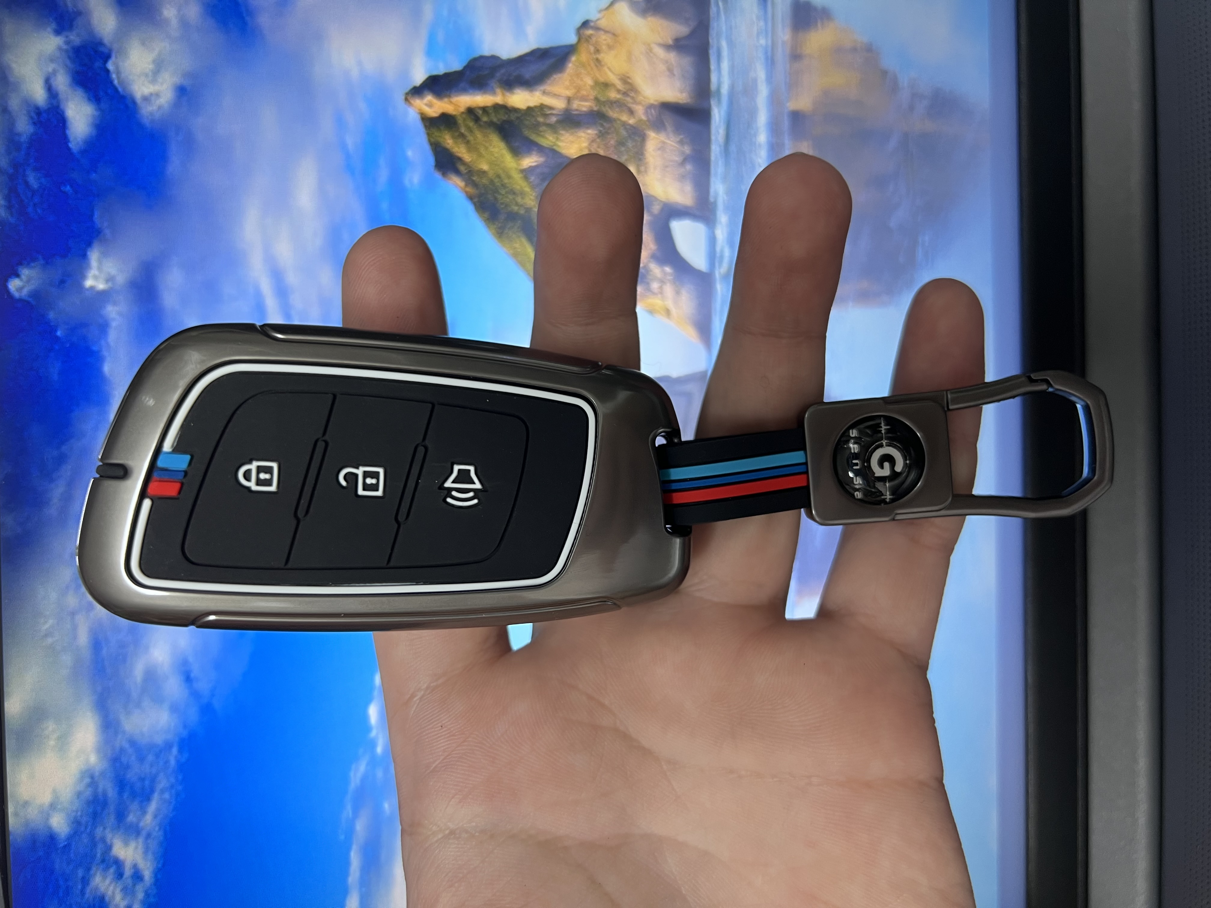 کاور ریموت فلزی فوتون G7 | قاب کلید فوتون G7