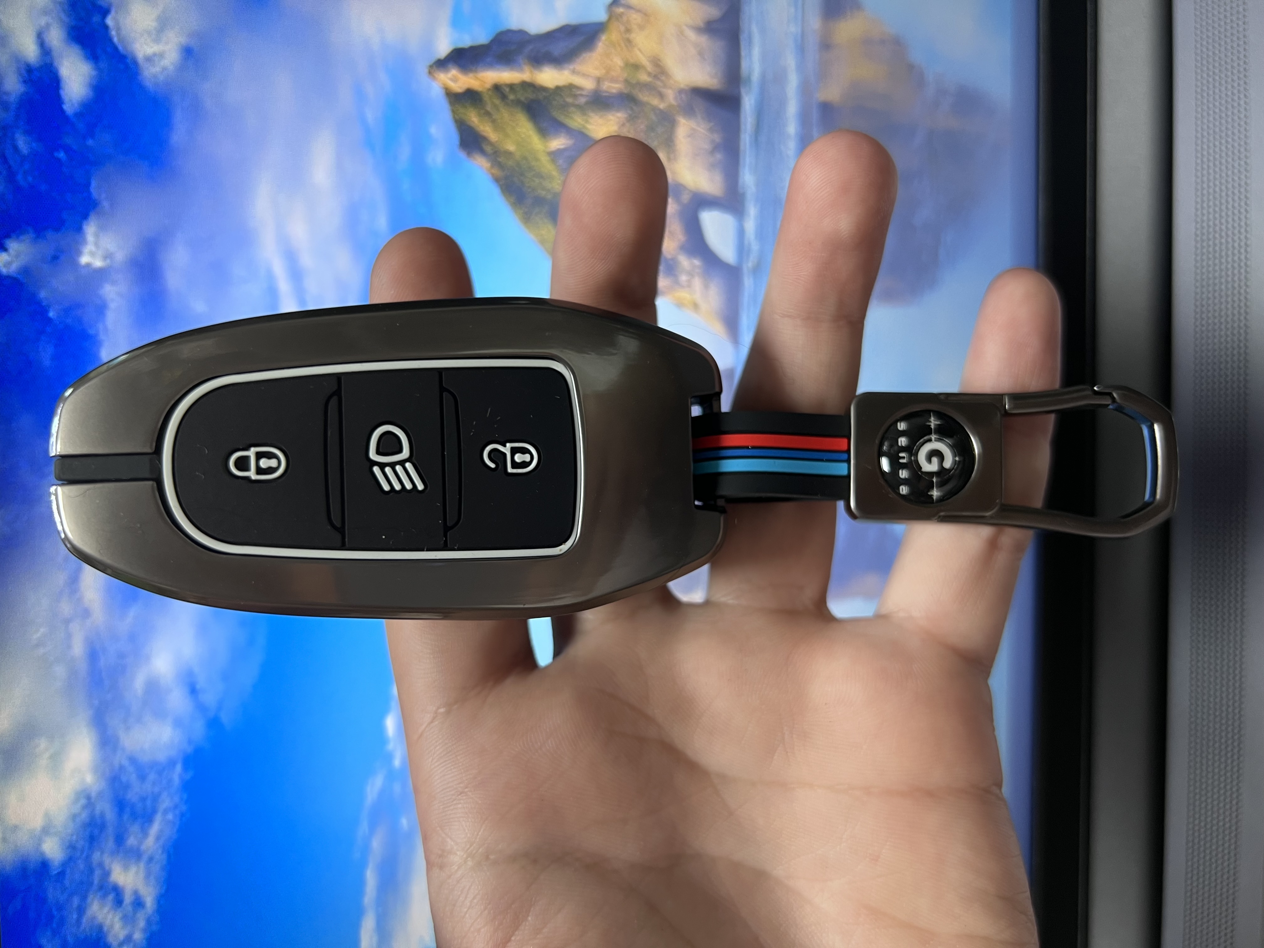 کاور ریموت فلزی پژو 2008 و سیتروئن C3 کیلس