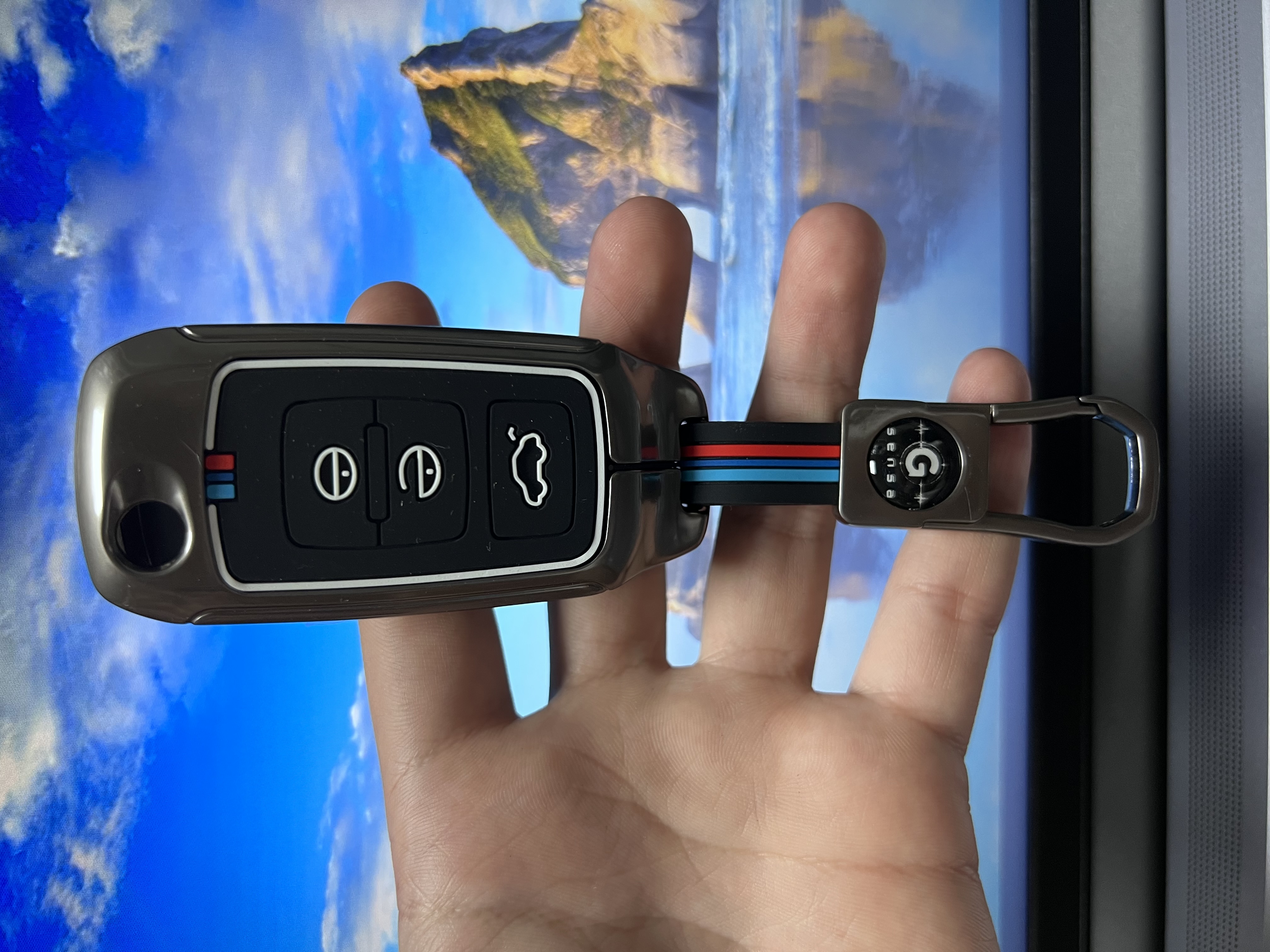 کاور ریموت فلزی بسترن B30 | قاب محافظ کلید بسترن B30